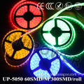 Hot sale with superb quality 12V/24V super light CE ROHS led strip 5050 outdoor led strip